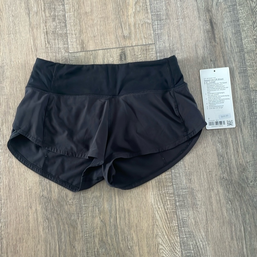 Lululemon Speed Up LR Short 2.5” Lined